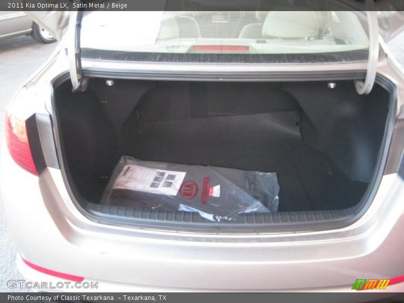 Satin Metal / Beige 2011 Kia Optima LX