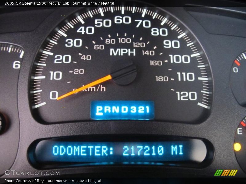 Summit White / Neutral 2005 GMC Sierra 1500 Regular Cab