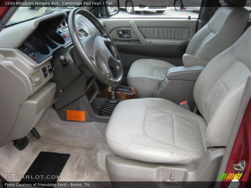  1999 Montero 4x4 Tan Interior