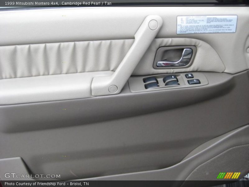 Cambridge Red Pearl / Tan 1999 Mitsubishi Montero 4x4