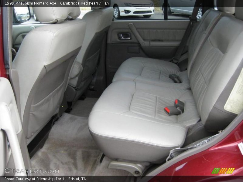  1999 Montero 4x4 Tan Interior