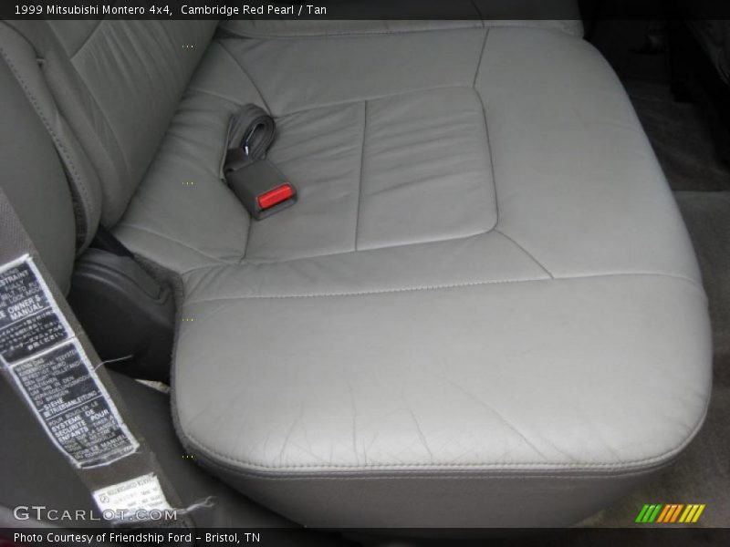 Cambridge Red Pearl / Tan 1999 Mitsubishi Montero 4x4