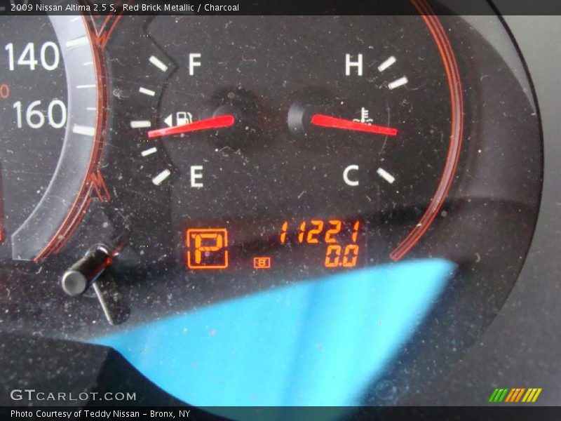 Red Brick Metallic / Charcoal 2009 Nissan Altima 2.5 S