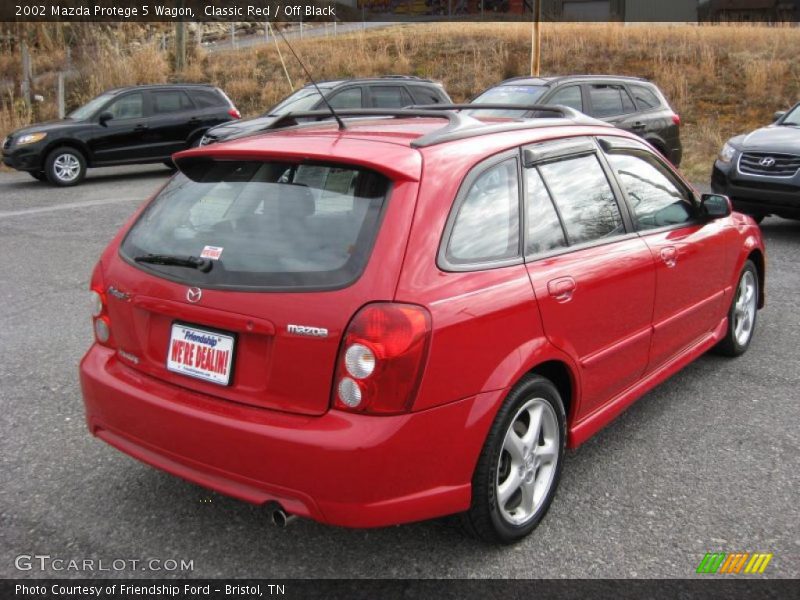  2002 Protege 5 Wagon Classic Red