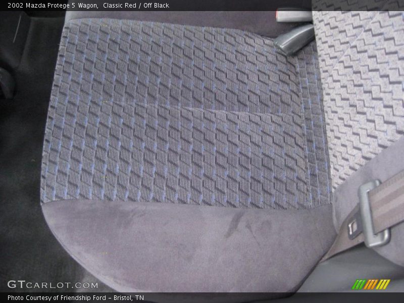 Classic Red / Off Black 2002 Mazda Protege 5 Wagon