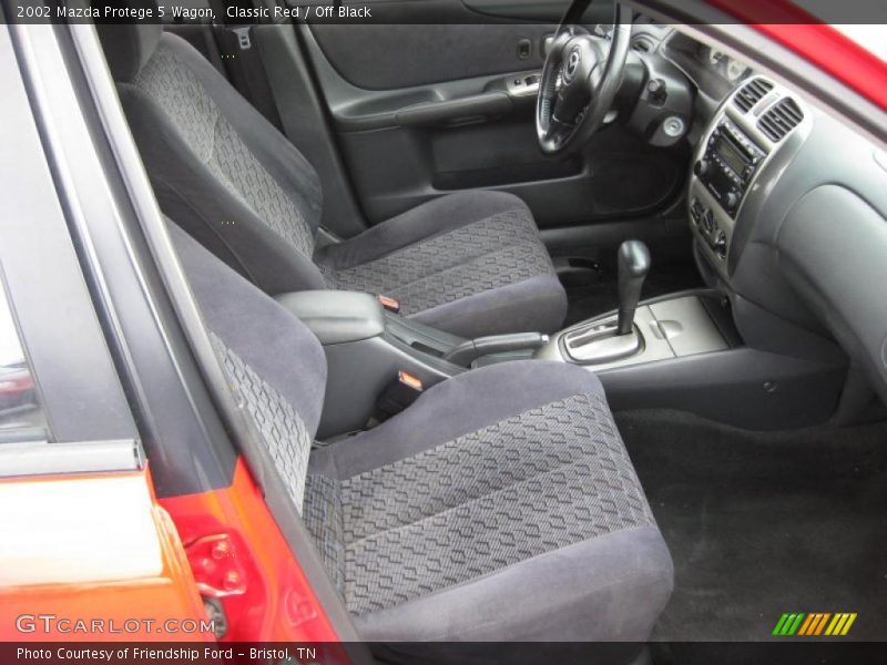  2002 Protege 5 Wagon Off Black Interior