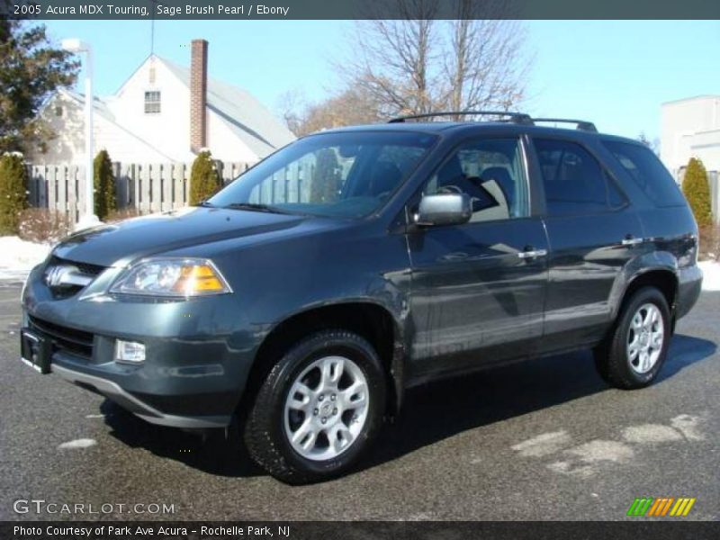 Sage Brush Pearl / Ebony 2005 Acura MDX Touring