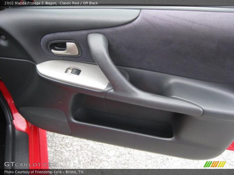 Classic Red / Off Black 2002 Mazda Protege 5 Wagon