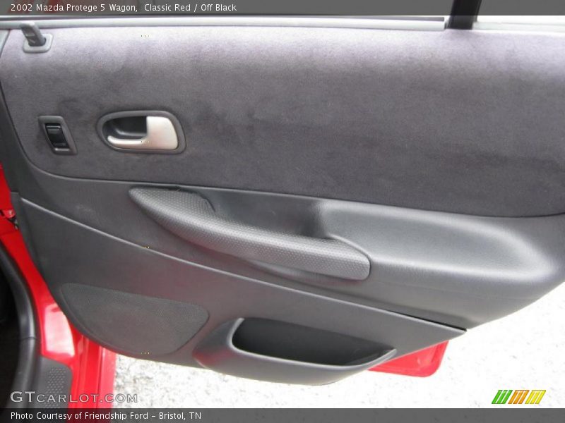 Classic Red / Off Black 2002 Mazda Protege 5 Wagon