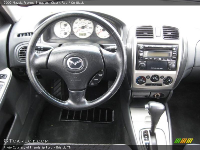 Dashboard of 2002 Protege 5 Wagon