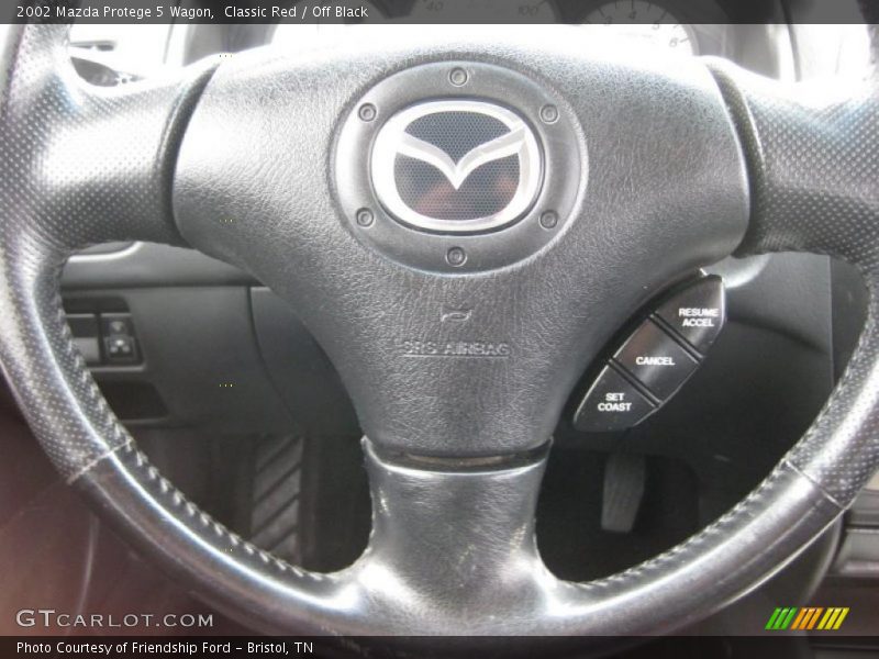 Controls of 2002 Protege 5 Wagon