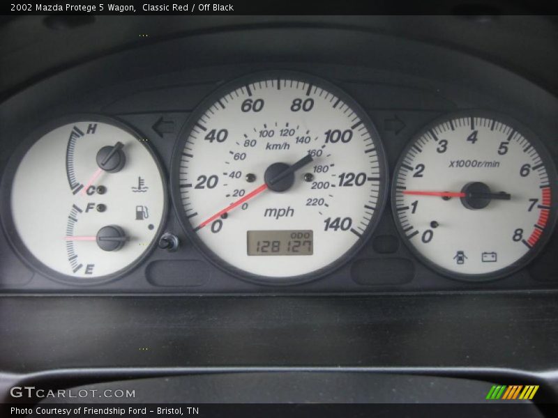  2002 Protege 5 Wagon 5 Wagon Gauges