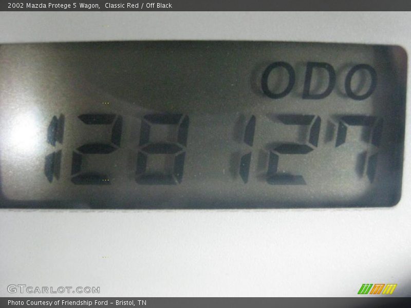 Classic Red / Off Black 2002 Mazda Protege 5 Wagon
