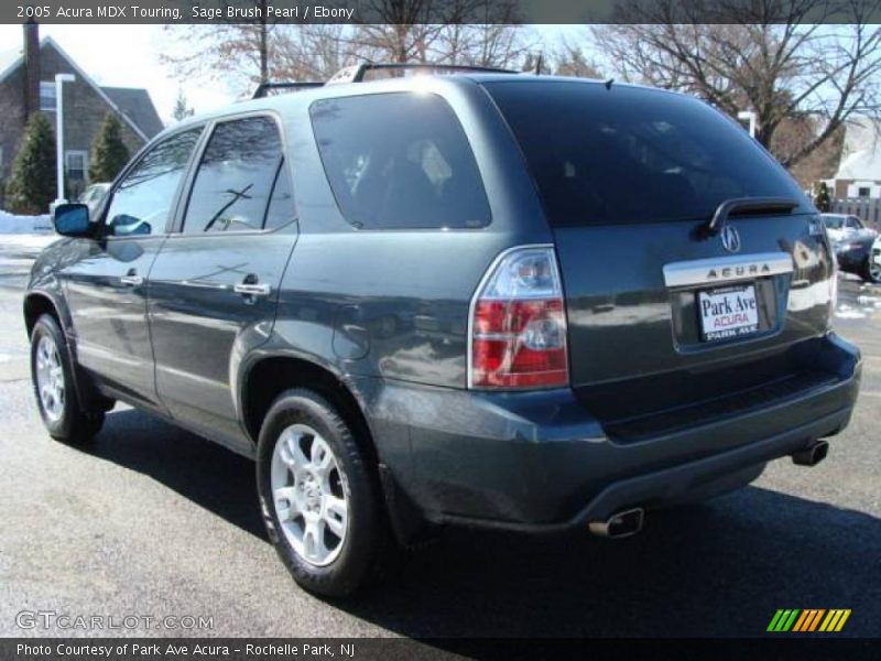Sage Brush Pearl / Ebony 2005 Acura MDX Touring