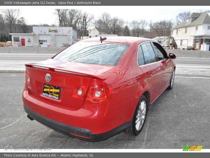 Salsa Red / Anthracite Black 2006 Volkswagen Jetta GLI Sedan