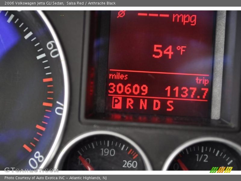 Salsa Red / Anthracite Black 2006 Volkswagen Jetta GLI Sedan