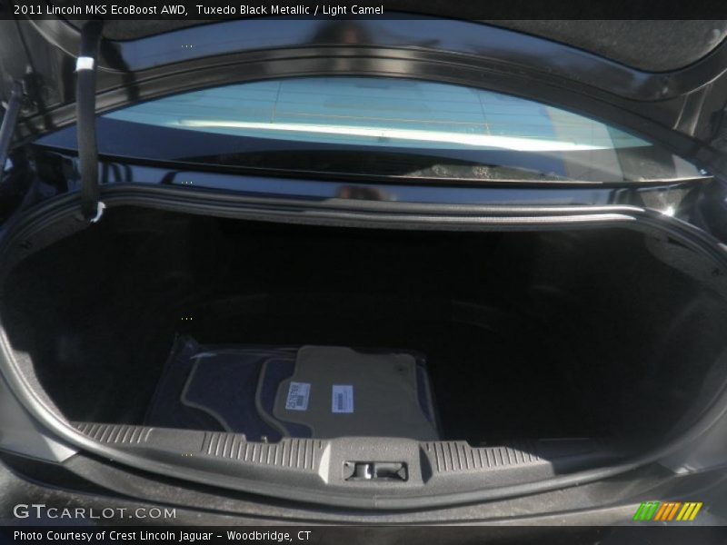 Tuxedo Black Metallic / Light Camel 2011 Lincoln MKS EcoBoost AWD