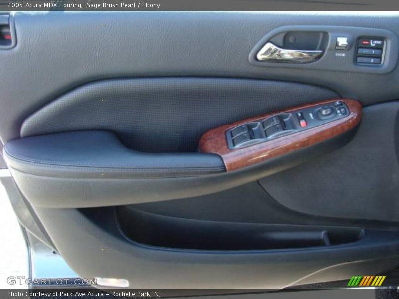 Sage Brush Pearl / Ebony 2005 Acura MDX Touring