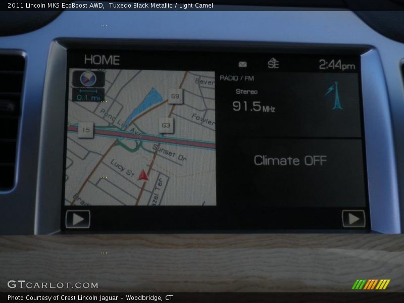 Navigation of 2011 MKS EcoBoost AWD