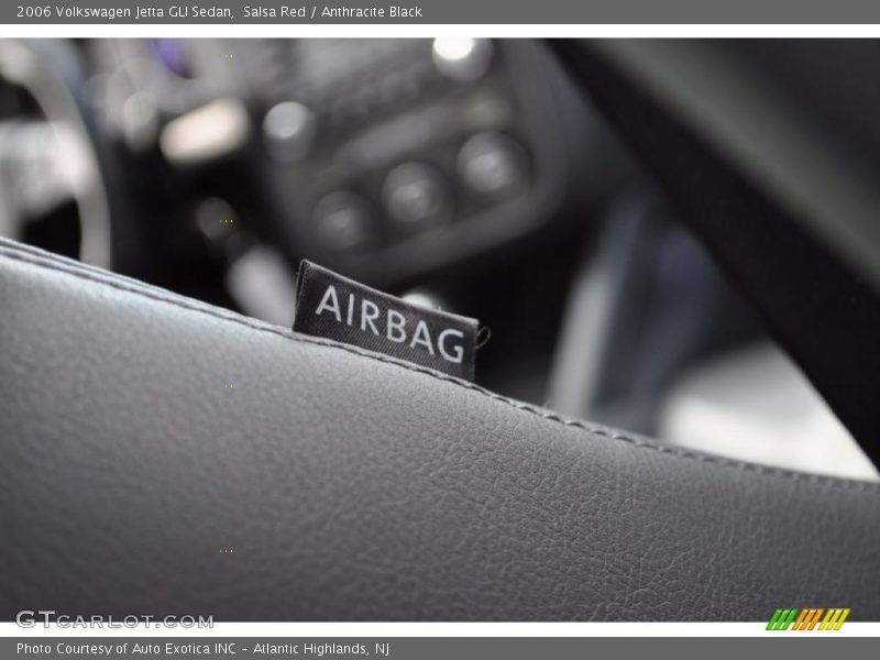 Salsa Red / Anthracite Black 2006 Volkswagen Jetta GLI Sedan
