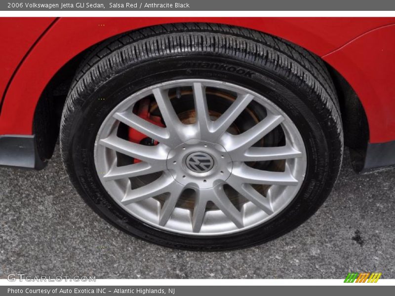 Salsa Red / Anthracite Black 2006 Volkswagen Jetta GLI Sedan