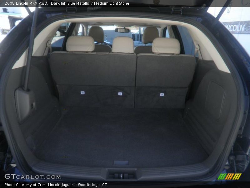 Dark Ink Blue Metallic / Medium Light Stone 2008 Lincoln MKX AWD
