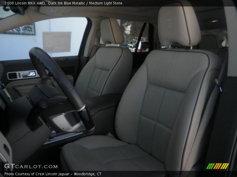 Dark Ink Blue Metallic / Medium Light Stone 2008 Lincoln MKX AWD