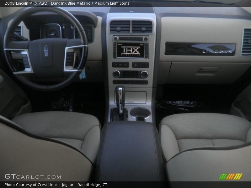 Dark Ink Blue Metallic / Medium Light Stone 2008 Lincoln MKX AWD