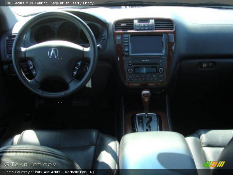 Sage Brush Pearl / Ebony 2005 Acura MDX Touring
