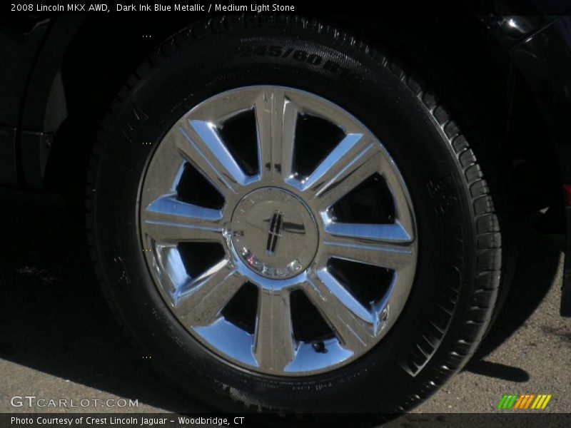 Dark Ink Blue Metallic / Medium Light Stone 2008 Lincoln MKX AWD