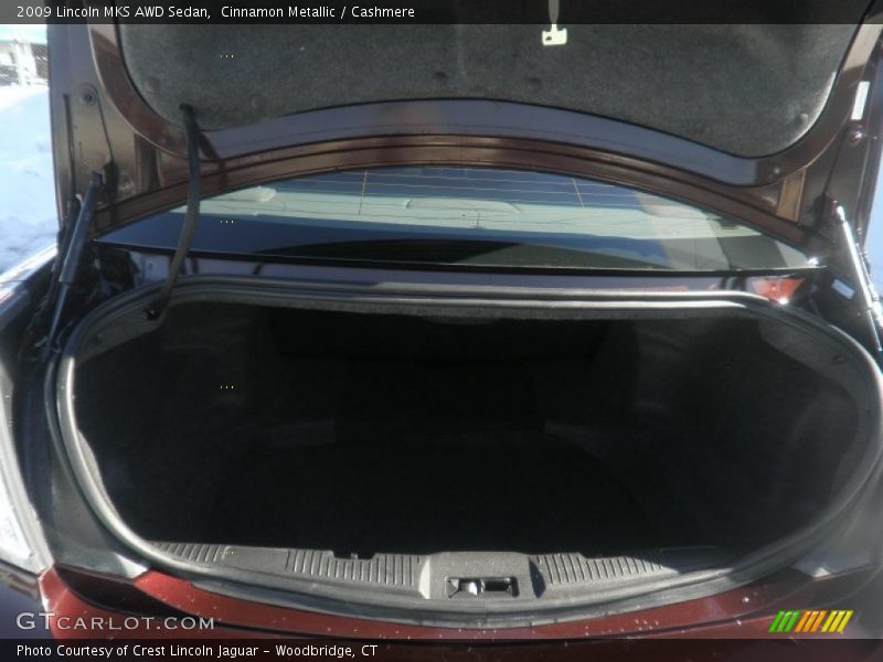 Cinnamon Metallic / Cashmere 2009 Lincoln MKS AWD Sedan