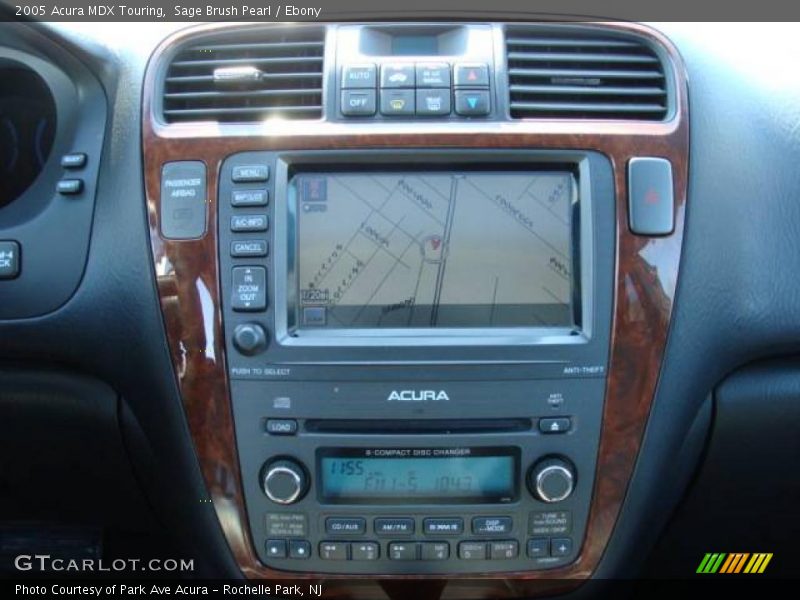 Sage Brush Pearl / Ebony 2005 Acura MDX Touring