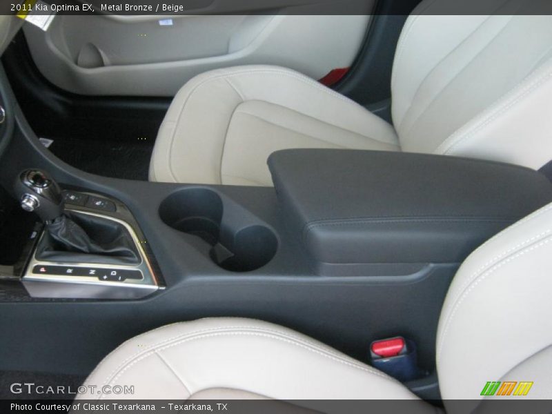 Metal Bronze / Beige 2011 Kia Optima EX