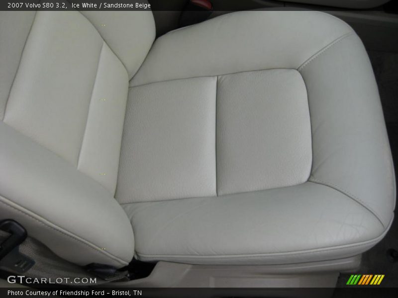 Ice White / Sandstone Beige 2007 Volvo S80 3.2