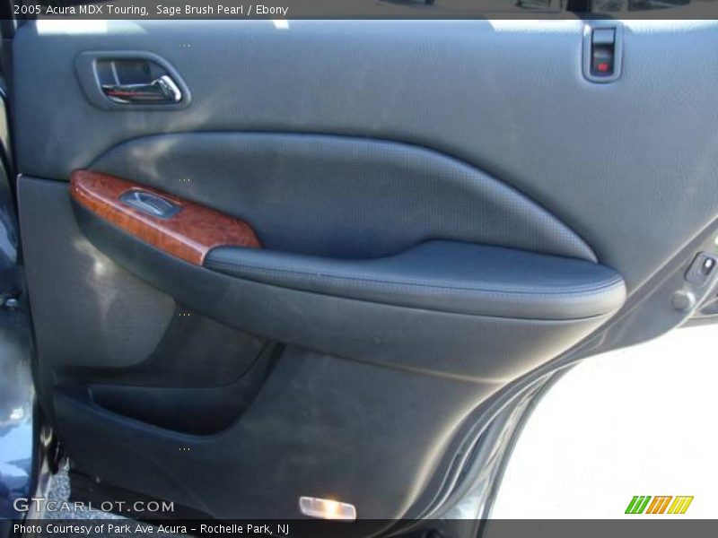 Sage Brush Pearl / Ebony 2005 Acura MDX Touring