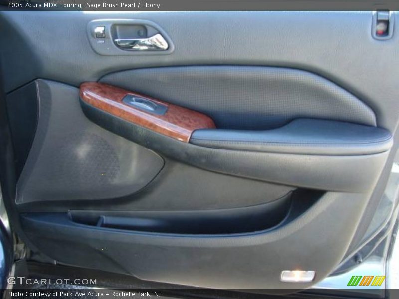 Sage Brush Pearl / Ebony 2005 Acura MDX Touring