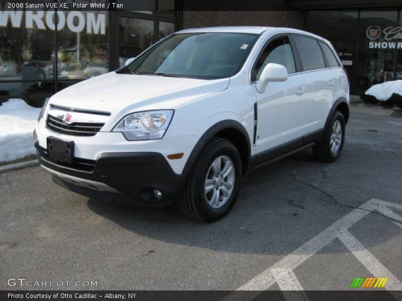Polar White / Tan 2008 Saturn VUE XE