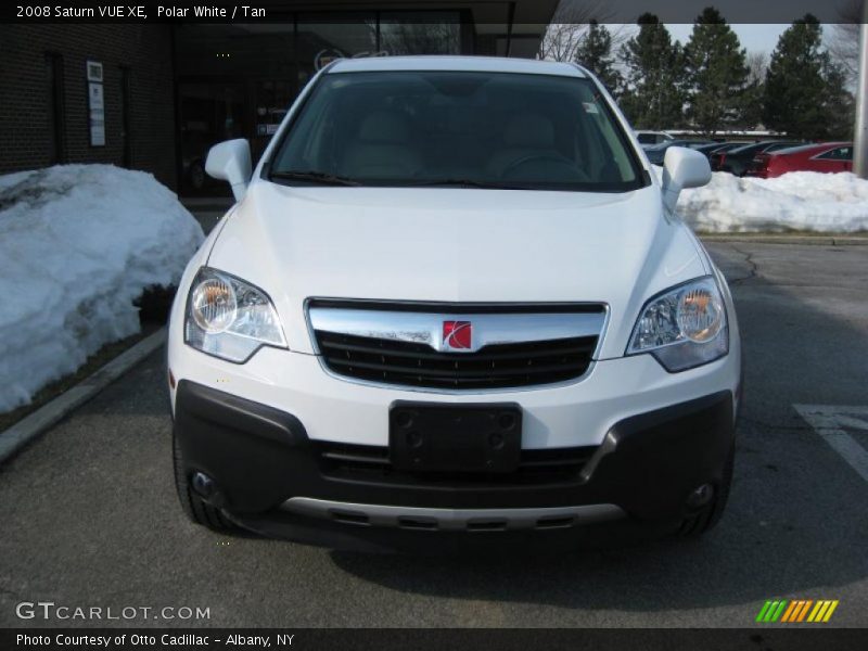 Polar White / Tan 2008 Saturn VUE XE