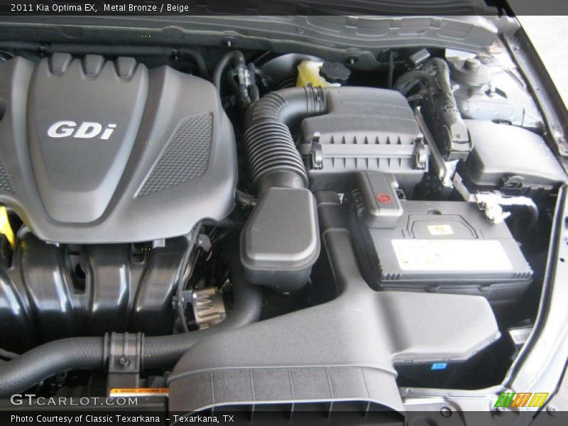 Metal Bronze / Beige 2011 Kia Optima EX