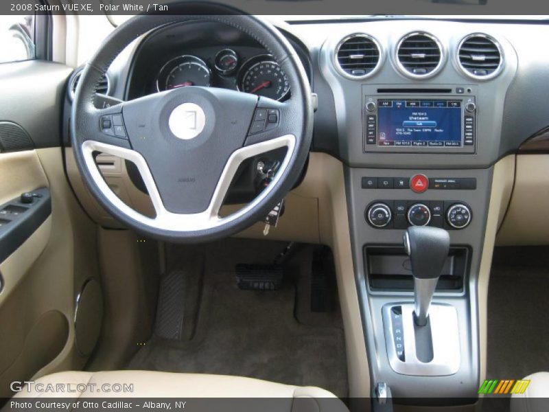 Polar White / Tan 2008 Saturn VUE XE