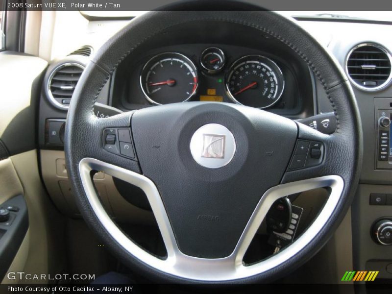 Polar White / Tan 2008 Saturn VUE XE