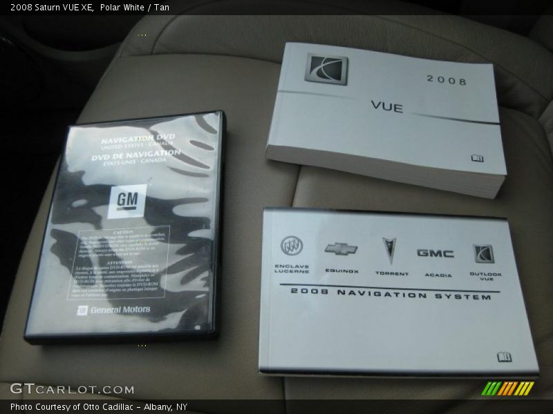 Polar White / Tan 2008 Saturn VUE XE