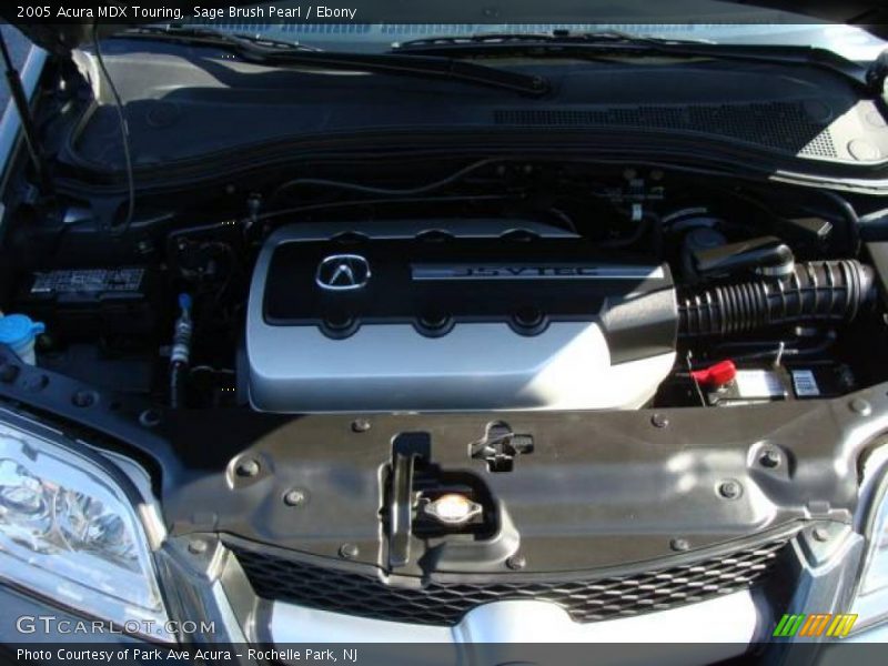 Sage Brush Pearl / Ebony 2005 Acura MDX Touring