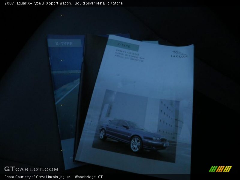 Liquid Silver Metallic / Stone 2007 Jaguar X-Type 3.0 Sport Wagon