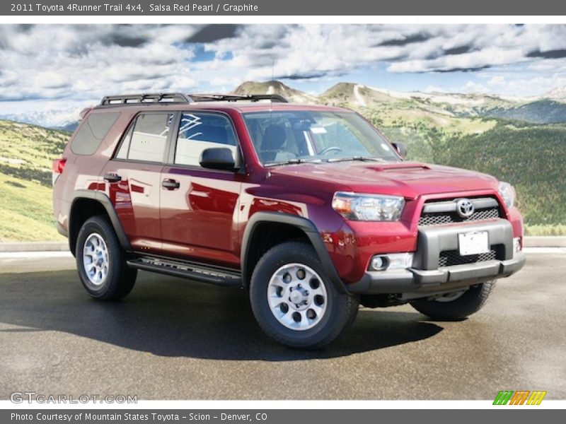 Front 3/4 View of 2011 4Runner Trail 4x4