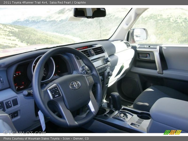 Salsa Red Pearl / Graphite 2011 Toyota 4Runner Trail 4x4