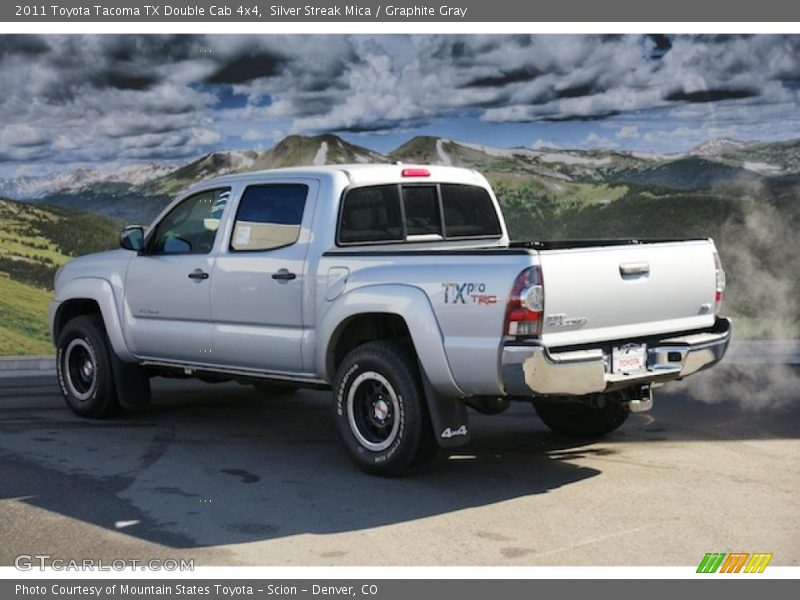  2011 Tacoma TX Double Cab 4x4 Silver Streak Mica