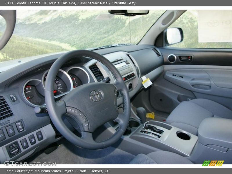 Dashboard of 2011 Tacoma TX Double Cab 4x4