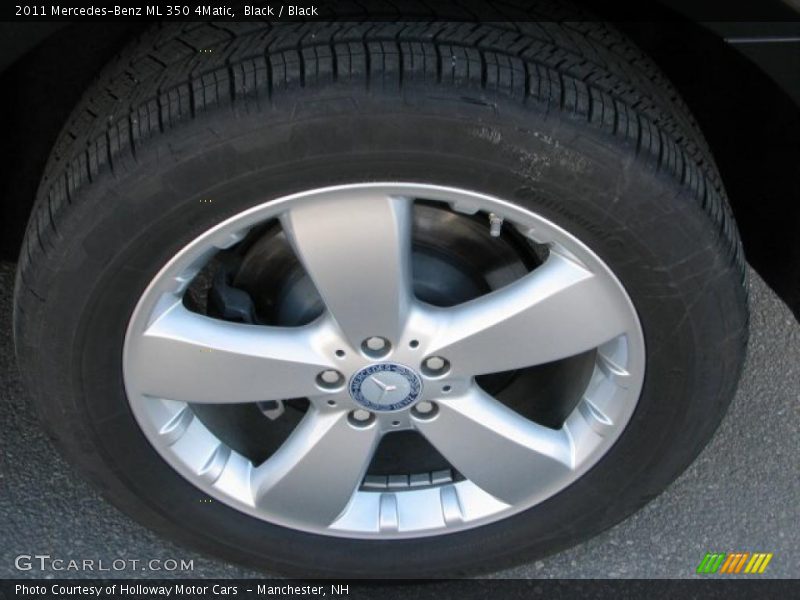 Black / Black 2011 Mercedes-Benz ML 350 4Matic