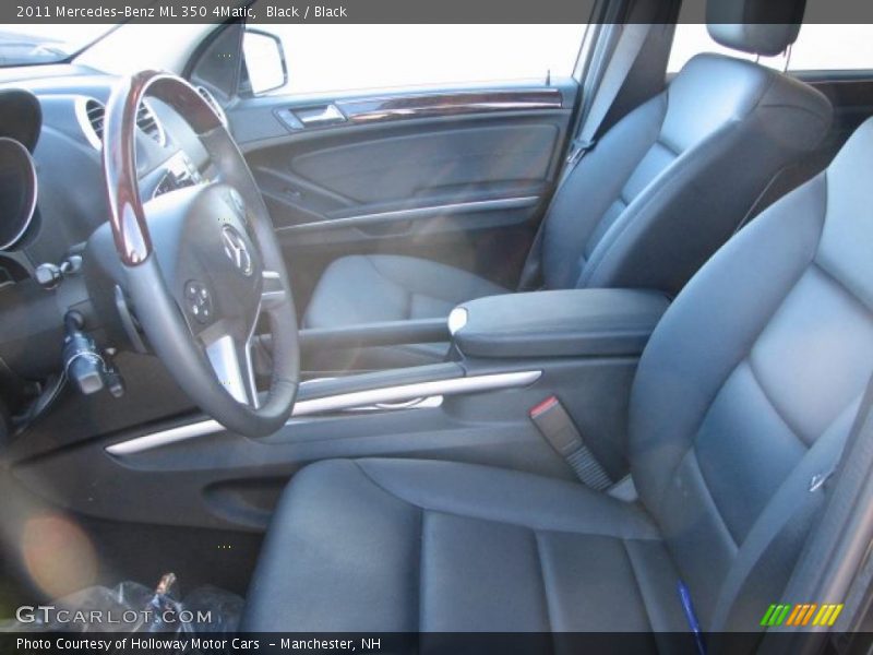 Black / Black 2011 Mercedes-Benz ML 350 4Matic